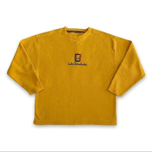 YELLOW 𝅺Lake Junaluska Pullover Size Large